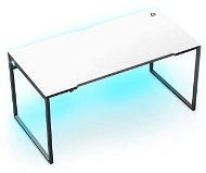 MOSH Chameleon RGB LED háttérvilágítással - fekete / fehér - Gaming asztal