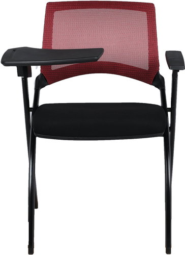 MOSH 1509 Red/Black 2pcs - Conference Chair  - Main image