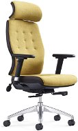 MOSH Elite H žluto-hnědá - Kancelářská židle