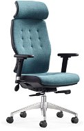 MOSH Elite H modro-černá - Kancelářská židle