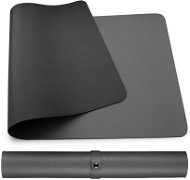 MOSH Dual sided Table mat tmavo sivá/čierna M - Podložka pod myš