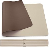 MOSH Dual sided Table mat sivě bílá / čokoládová M - Mouse Pad