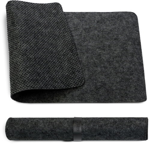 MOSH Table mat, felt, black, 90 x 45 cm - Mouse Pad - Main image