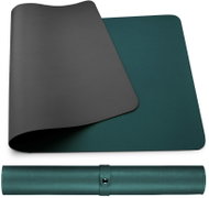 MOSH Dual sided table mat černá/tmavě zelená, 90 × 45 cm - Mouse Pad