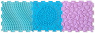 MOSH Sensory mat, tyrkysová/modrá/fialová, 3 ks - Acupressure Mat
