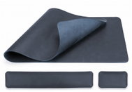 MOSH Desk set table mat, 80 × 40 cm, s podporou zápěstí, tmavě modrá - Mouse Pad