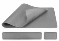 MOSH Desk set table mat, 80 × 40 cm, s podporou zápěstí, bledě šedá - Mouse Pad