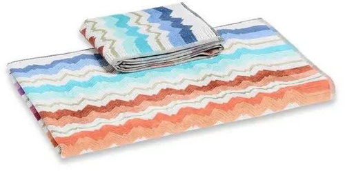 MISSONI HOME VASILIJ towel 70 x 115 cm with bright orange colour - Towel - Main image