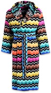 MISSONI HOME VASILIJ hooded robe S with distinctive black pattern - Bathrobe
