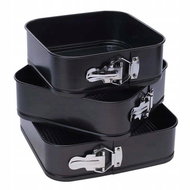 Pronett XJ4474 Cake mould set 3 pcs - Baking Mould