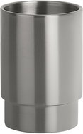 Spirella Toothbrush cup NYO, brushed stainless steel - Toothbrush Holder Cup