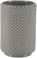 Spirella Toothbrush cup MERO, ceramic, grey-brown - Toothbrush Holder Cup