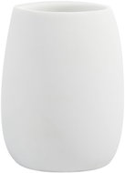 Spirella Toothbrush cup SVEN, polyresin, white - Toothbrush Holder Cup