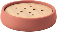 Spirella Soap dish SVEN, polyresin, wood, old pink - Soap Dish