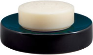 Spirella Soap dish SPRING, ceramic, black and petrol - Soap Dish