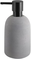 Spirella Soap dispenser GEMMA, ceramic, 500 ml, grey - Soap Dispenser