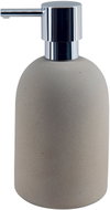 Spirella Soap dispenser GEMMA, ceramic, 500 ml, brown-grey - Soap Dispenser