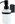 Glass, steel, 200 ml, matt black-white