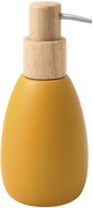 Spirella Dávkovač mýdla SVEN, polyresin, dřevo, 260 ml, žlutý - Dávkovač mýdla