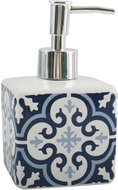 MSV Dávkovač mýdla Amadora, bílo-modrý, 280 ml - Soap Dispenser
