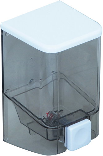 MSV Wall-Mounted Soap Dispenser, Clear, 1000ml - Soap Dispenser - Main image