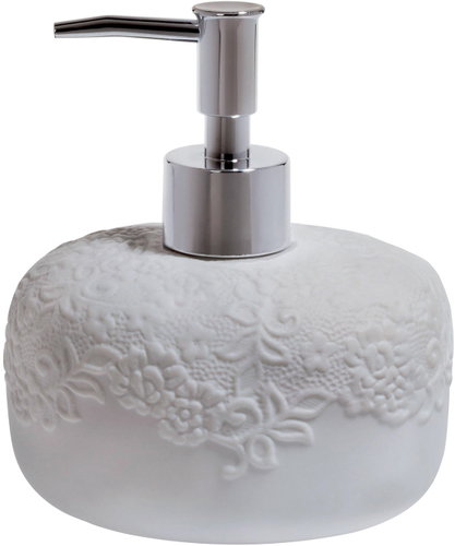 Spirella COSY Soap Dispenser, White, 410ml - Soap Dispenser - Main image