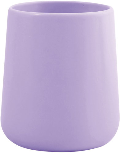 MSV ceramic cup for toothbrushes MAONIE, lavender purple - Toothbrush Holder Cup - Main image