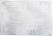 MSV Protiskluzová koupelnová předložka Chenille, bílá, 40 × 60 cm - Bath Mat