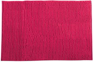 MSV Protiskluzová koupelnová předložka Chenille, růžová, 40 × 60 cm - Bath Mat