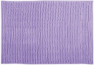 MSV Protiskluzová koupelnová předložka Chenille, levandulová, 40 × 60 cm - Bath Mat