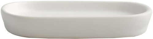 MSV Ceramic soap dish MAONIE, matt white - Soap Dish - Main image