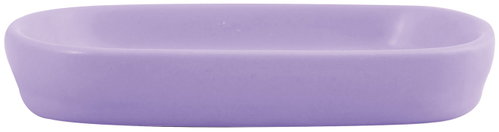 MSV Ceramic soap dish MAONIE, matt lavender purple - Soap Dish - Main image