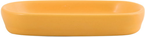 MSV Ceramic soap dish MAONIE, matt yellow - Soap Dish - Main image