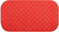 MSV anti-slip bath mat Class, red, 36 × 65 cm - Non Slip Bath Mat