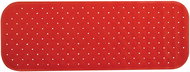 MSV anti-slip bath mat Class, red, 36 × 97 cm - Non Slip Bath Mat
