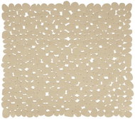 MSV non-slip shower mat Galets, beige, 53 × 53 cm - Non Slip Bath Mat