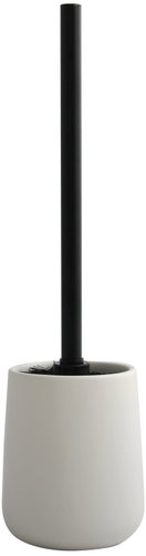 MSV MAONIE with ceramic container, matt white - Toilet Brush - Main image