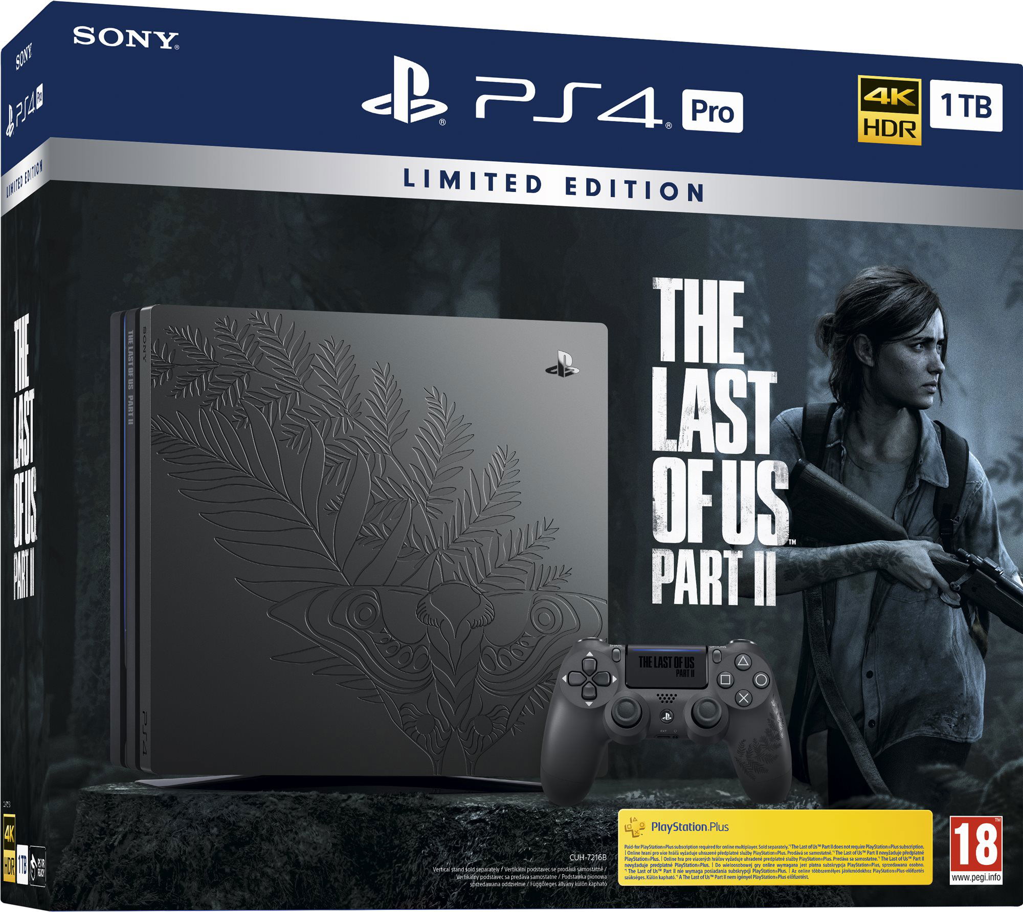 PlayStation 4 Pro 1TB + The Last Of Us Part II Limited Edition