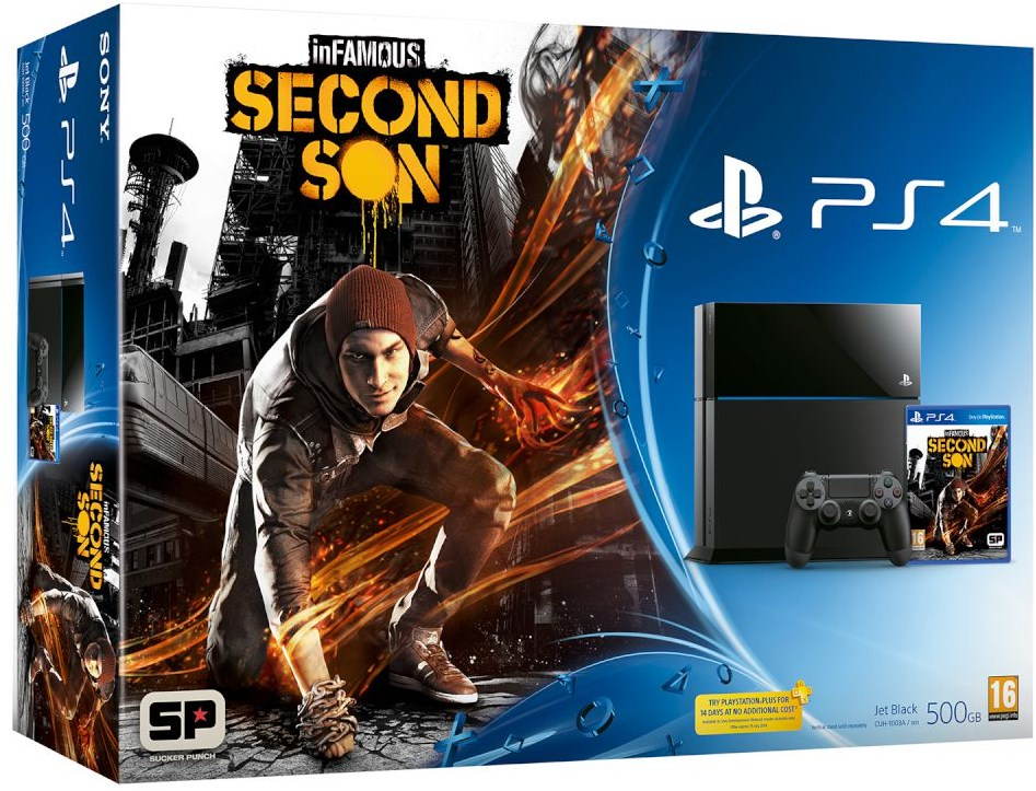 Sony Playstation 4 inFAMOUS: Second Son Edition - Game Console