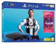 PlayStation 4 Slim 1 TB + FIFA 19 + Extra DualShock 4 - Game Console