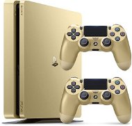 Sony PlayStation 4 - 500 GB Slim Zlatý - 2x DS4 v balení - Herná konzola