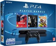 Sony Playstation 4 + 3 games (Driveclub, The Last of Us, Little Big Planet 3)  - Game Console