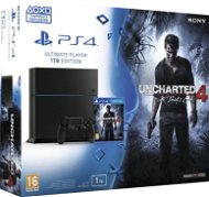 Sony Playstation 4 - 1TB Uncharted 4 tolvajok End Edition - Konzol