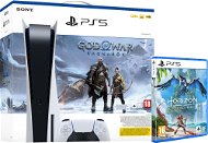 PlayStation 5 + God of War Ragnarok + Horizon Forbidden West - Herná konzola