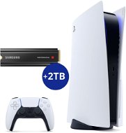PlayStation 5 s rozšiřeným uložištěm (+2TB SSD) - Game Console