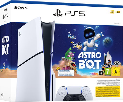 PlayStation 5 (Slim) + Astro Bot - Game Console - Main image