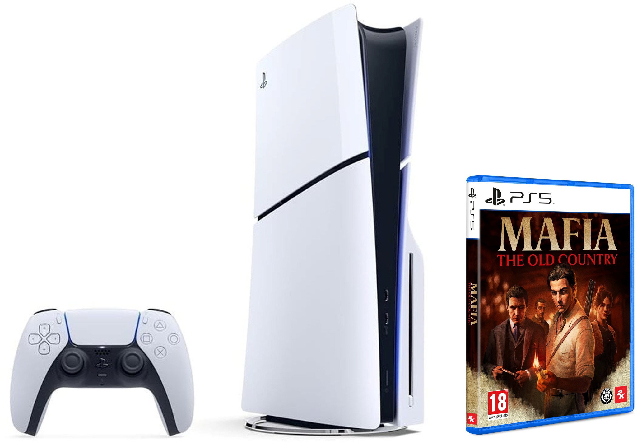 PlayStation 5 (Slim) 1TB + Mafia: The Old Country