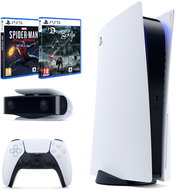 PlayStation 5 + Spider-Man Miles Morales + Demons Souls + PS5 HD Camera - Spielekonsole