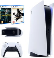 PlayStation 5 + Ghost of Tsushima: DC + Returnal + PS5 HD Camera - Spielekonsole