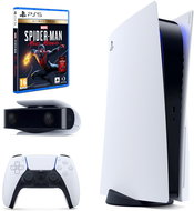 PlayStation 5 + Spider-Man Miles Morales UE + PS5 HD Camera - Spielekonsole